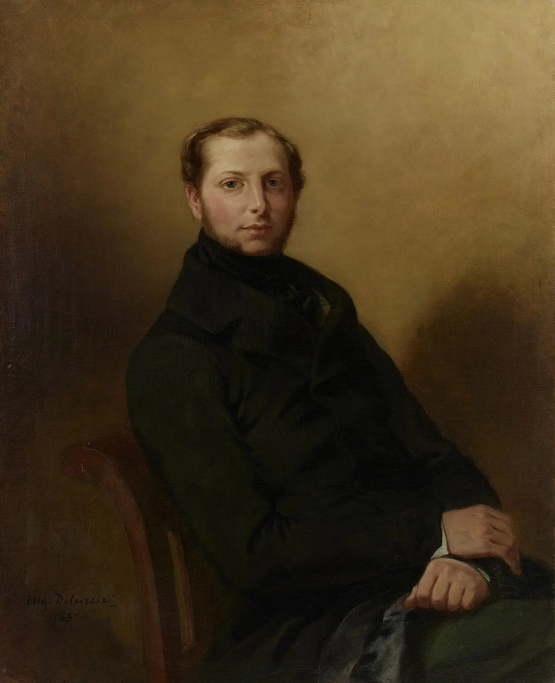 Retrato do conde Charles de Mornay - Eugène Delacroix
