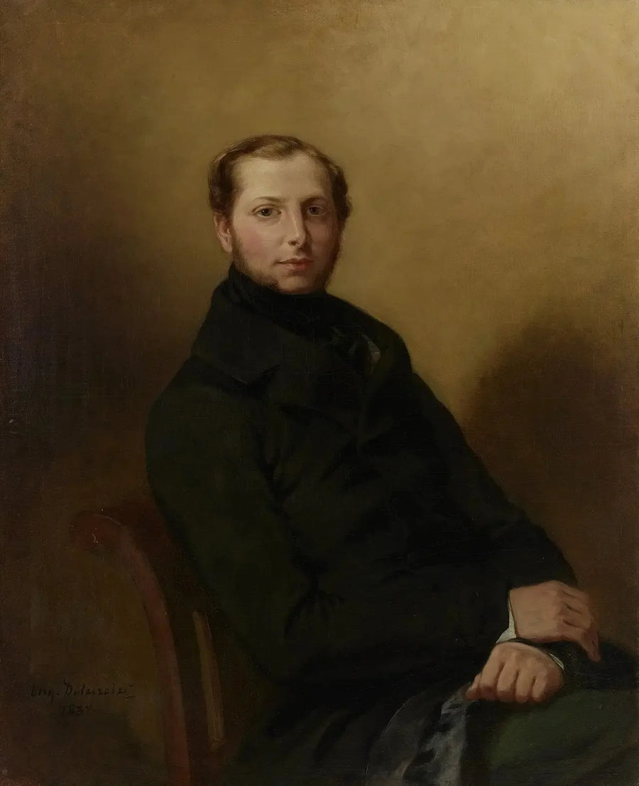 Retrato do conde Charles de Mornay - Eugène Delacroix
