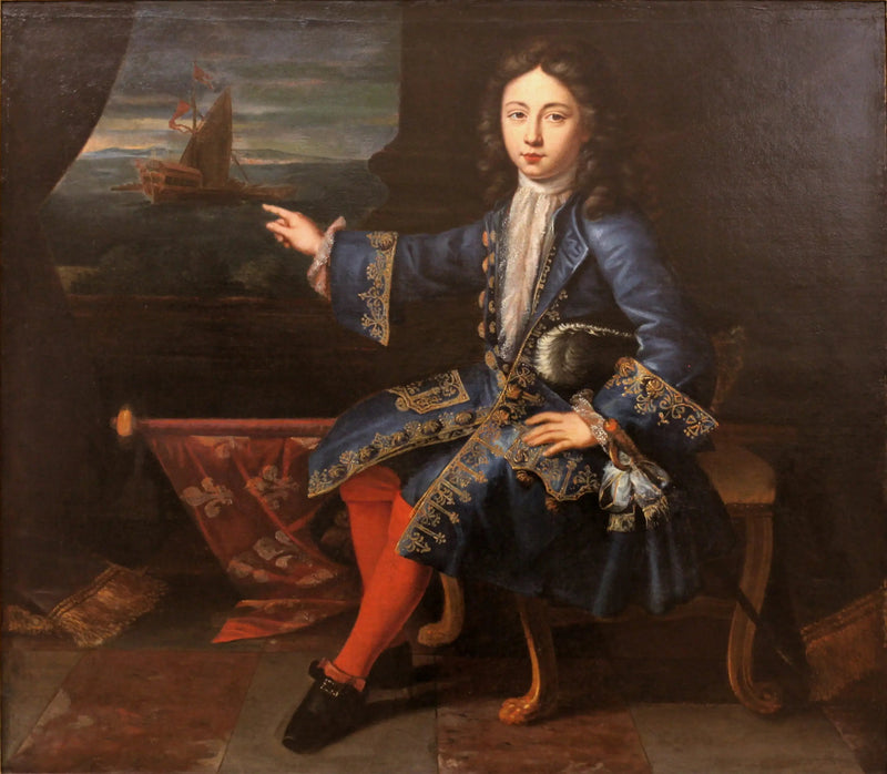 Retrato do conde de Toulouse - Hyacinthe Rigaud