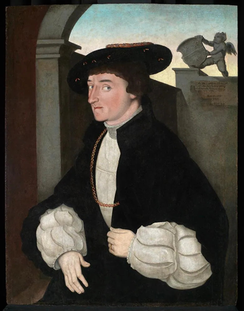 Retrato do conde Georg I de Erbach - Hans Baldung Grien