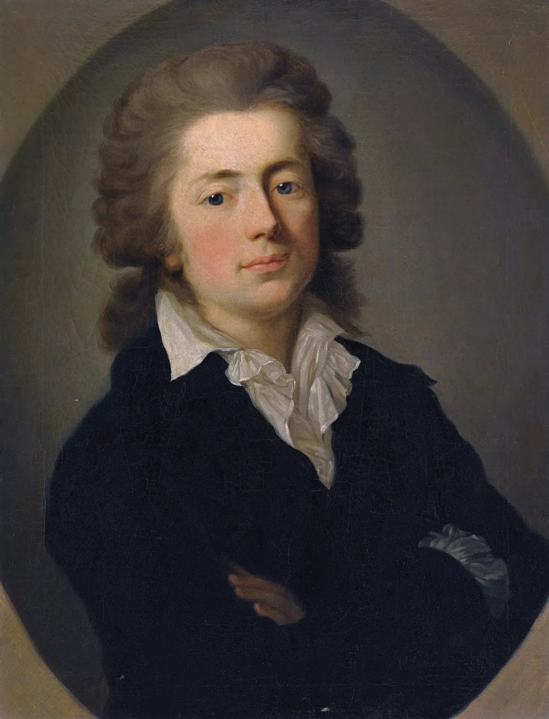 Retrato do conde Jan Potocki. - Anton Graff