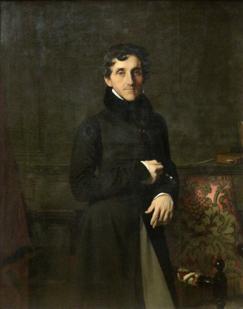 Retrato do conde Louis-Mathieu Molé - Jean-Auguste-Dominique Ingres