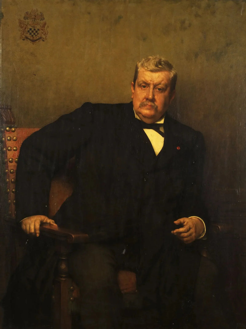 Retrato do conde Oswald de Kerchove de Denterghem - Jules Lefebvre
