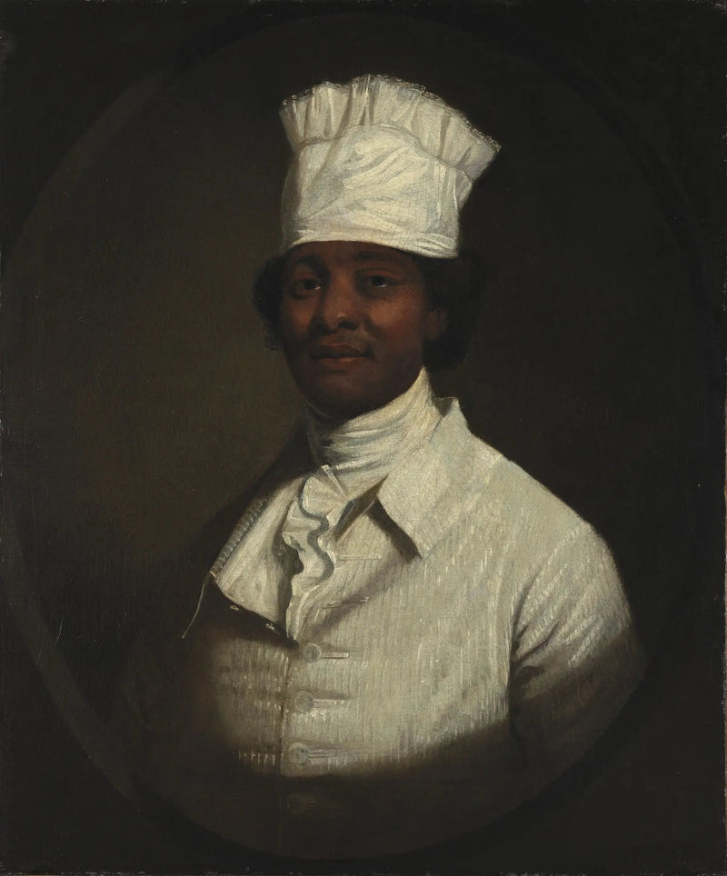 Retrato do cozinheiro de George Washington - Gilbert Stuart