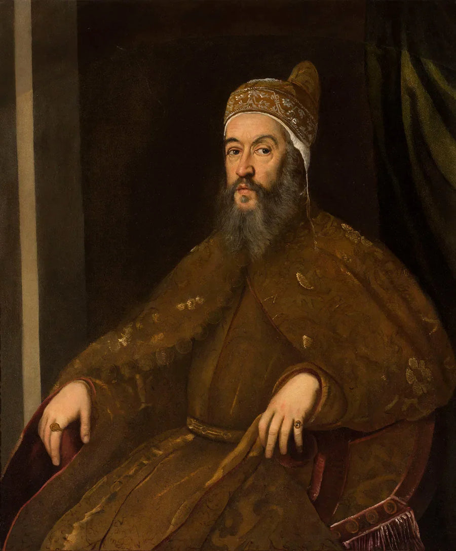 Retrato do Doge Alvise Mocenigo - Jacopo Tintoretto