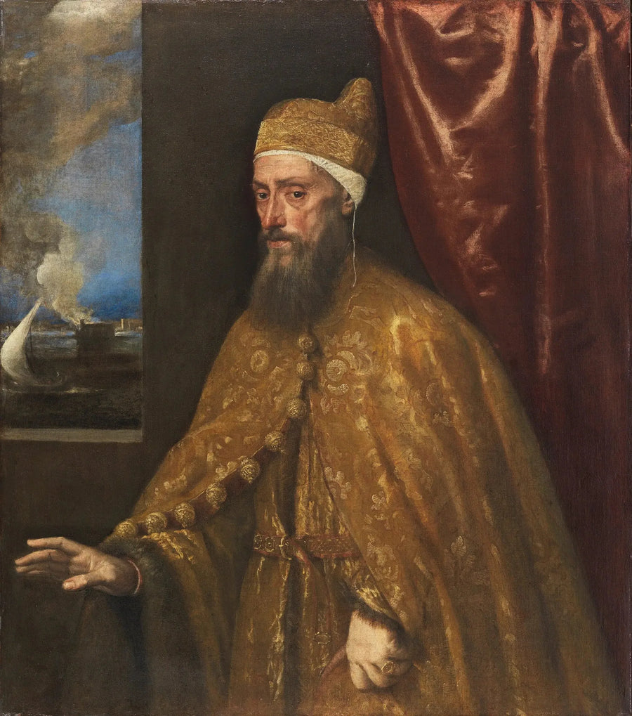 Retrato do doge Francesco Venier - Titian