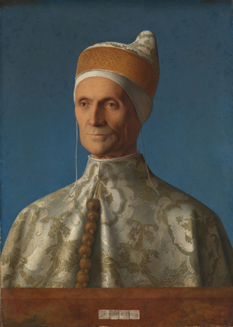 retrato do doge Léonard Loredan - Giovanni Bellini
