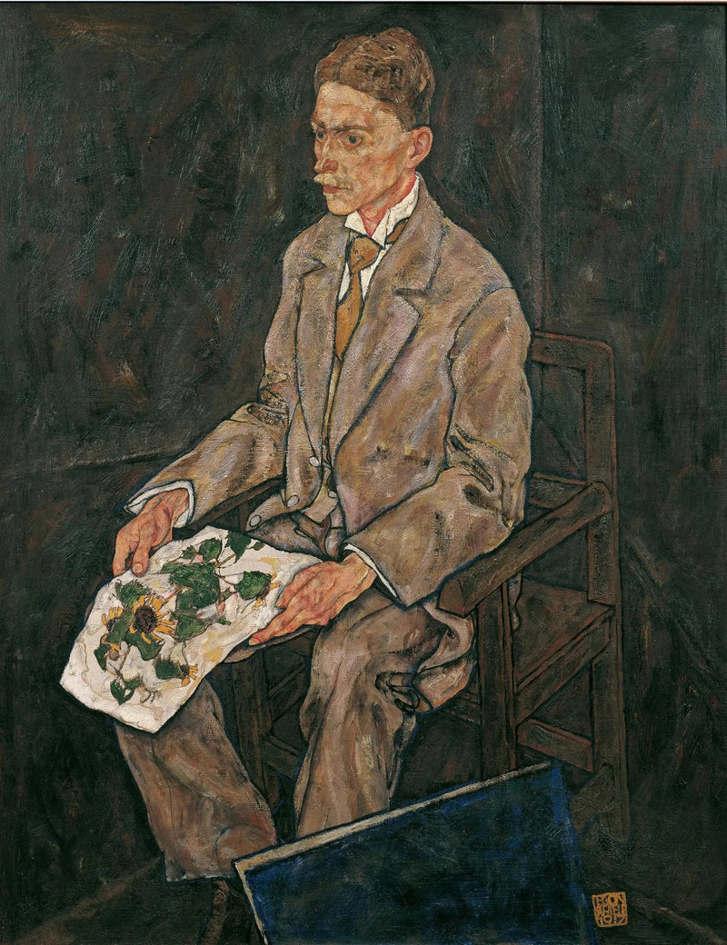 Retrato do Dr. Franz Martin Haberditzl - Egon Schiele