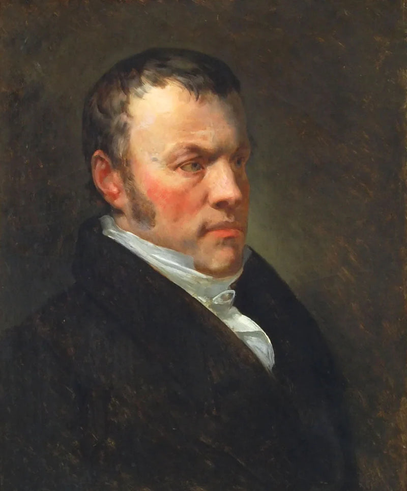 Retrato do Dr. Johann Gaspar Spurzheim - Ary Scheffer