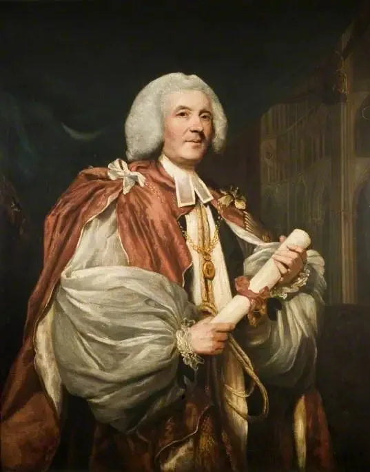 Retrato do Dr. John Thomas, bispo de Rochester - Joshua Reynolds