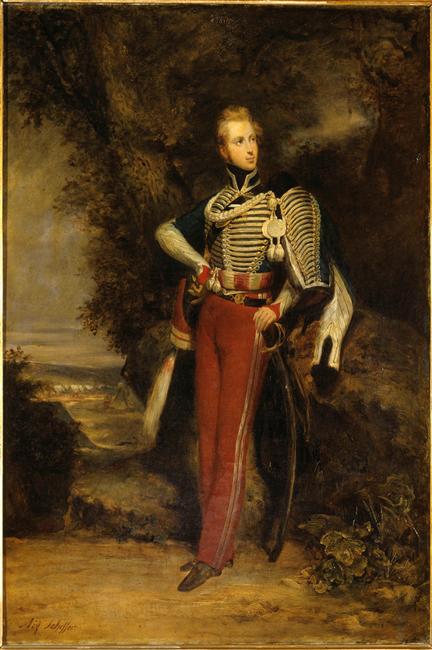 Retrato do duque d'Orléans - Ary Scheffer