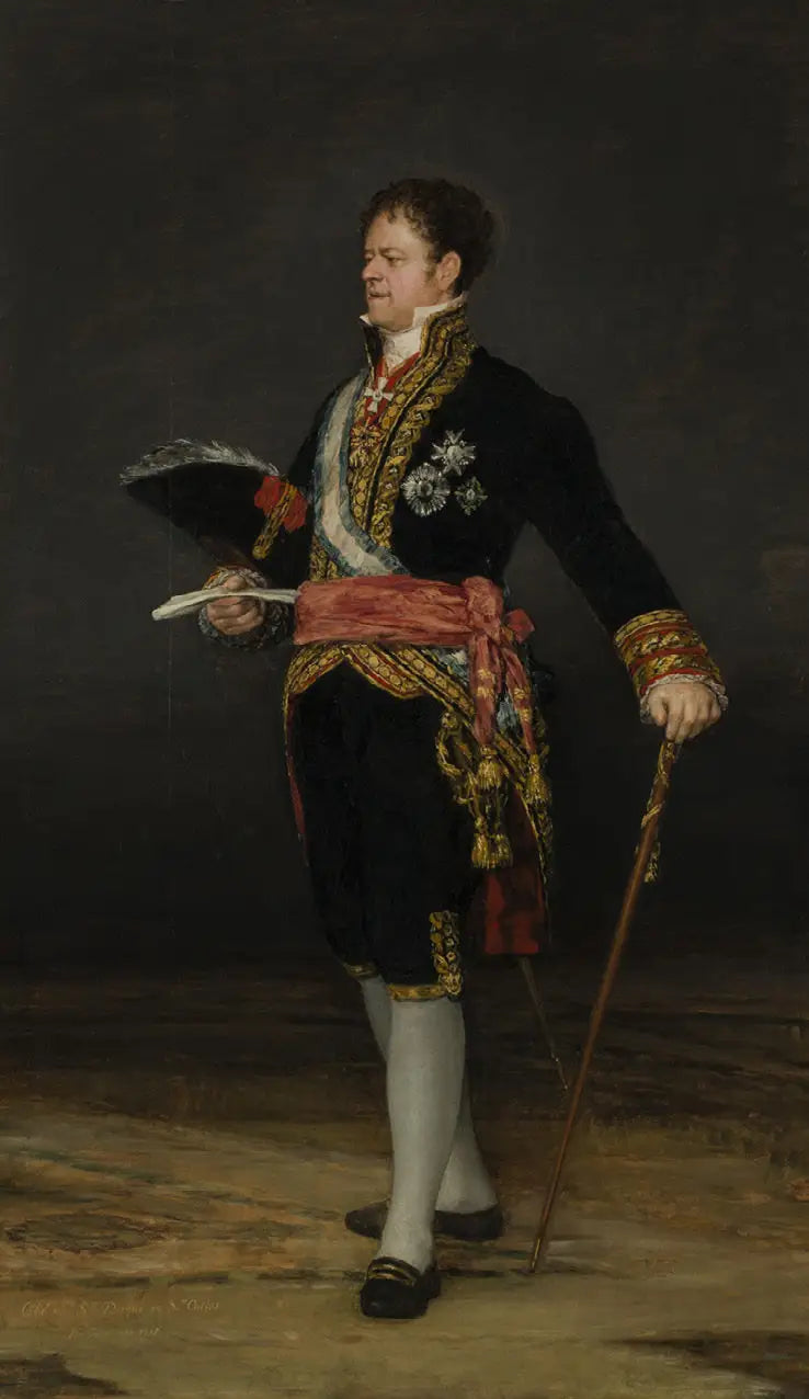 Retrato do duque de San Carlos - Francisco de Goya