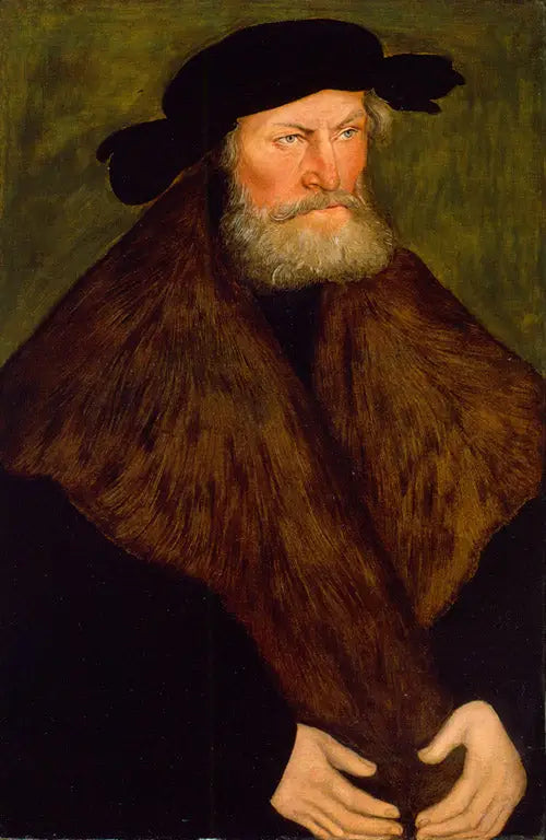 Retrato do duque Henrique, o Pio de Saxônia - Lucas Cranach, o Velho