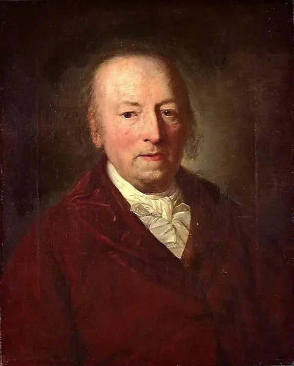 Retrato do Freiherr von Lindemann-Just - Anton Graff