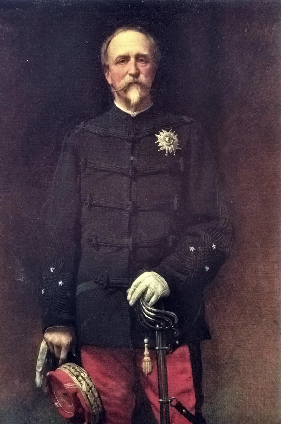 Retrato do general Henri d'Orléans, duque de Aumale (1880) - Léon Bonnat