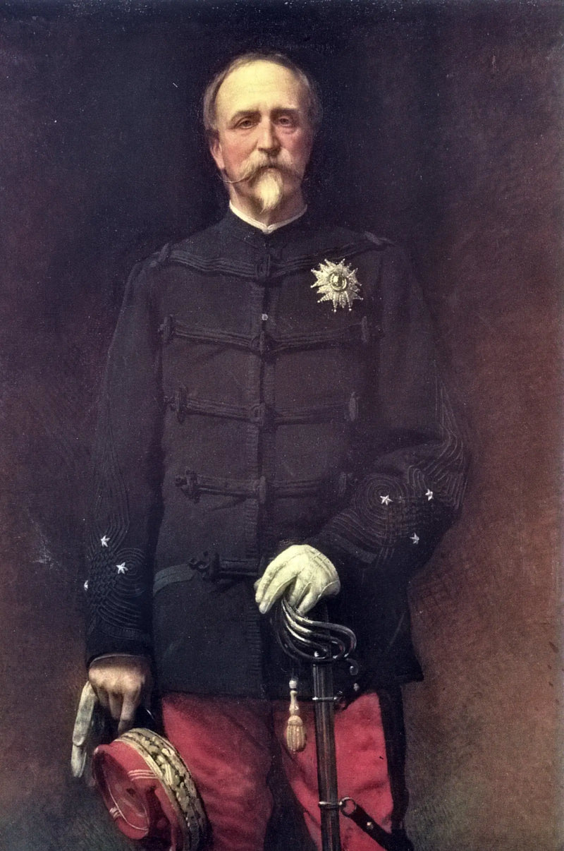Retrato do general Henri d'Orléans, duque de Aumale (1880) - Léon Bonnat