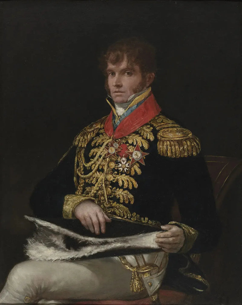 Retrato do general Nicolas Philippe Guye - Francisco de Goya