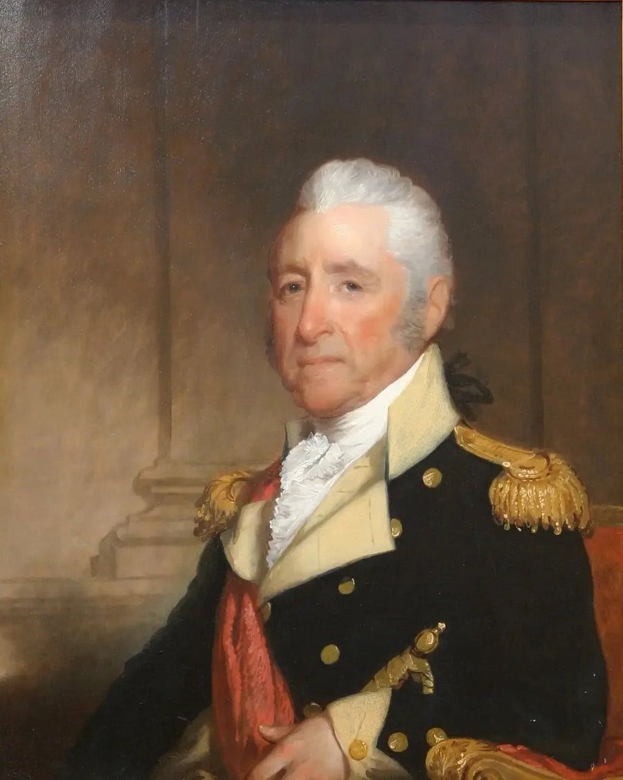 Retrato do governador John Brooks - Gilbert Stuart