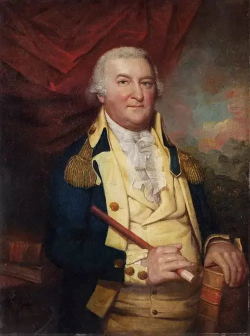 Retrato do governador John Hoskins Stone de Maryland - Rembrandt Peale