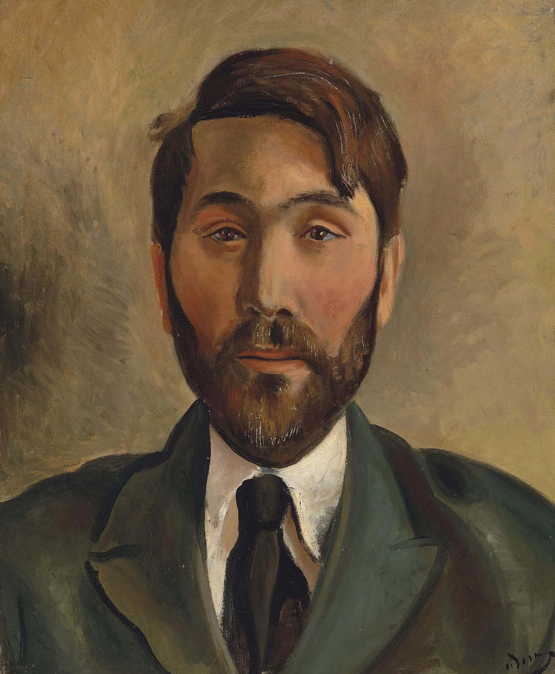 Retrato do marchand Léopold Zborowski - André Derain