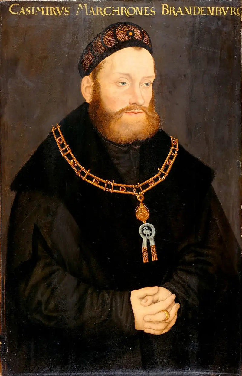 Retrato do margrave Kasimir de Brandemburgo-Kulmbach - Lucas Cranach, o Velho