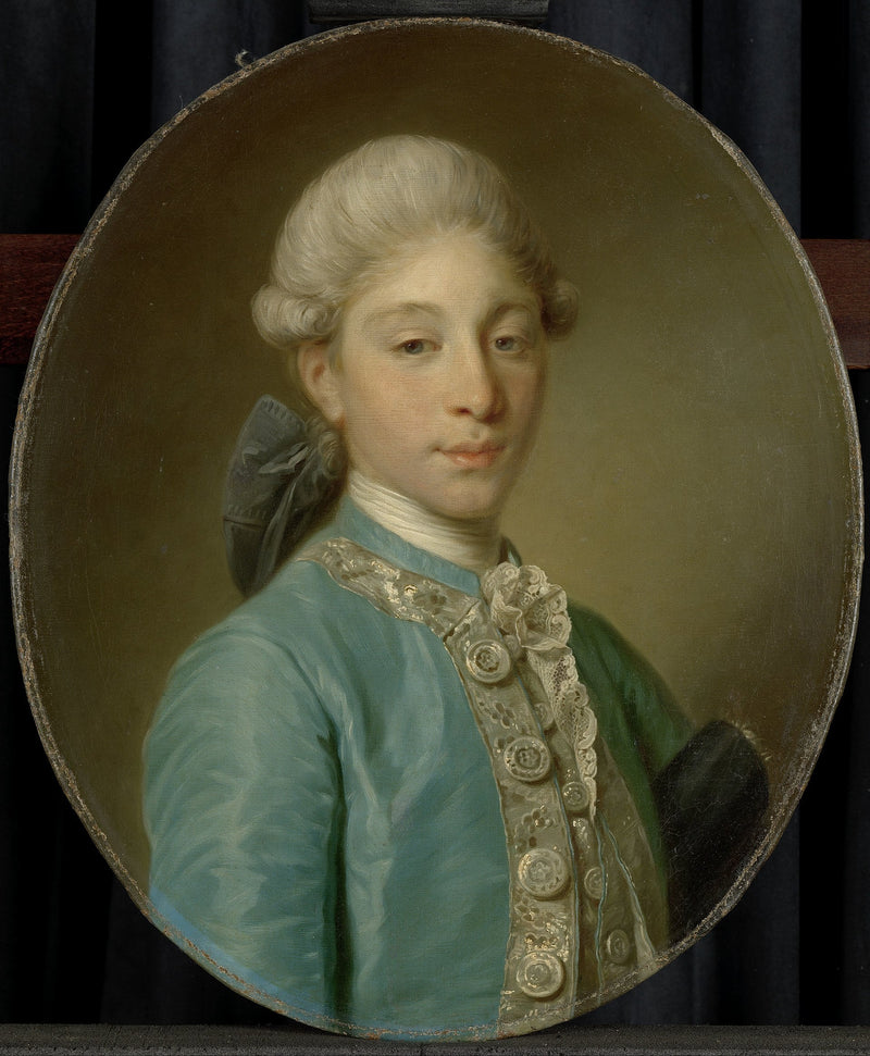 Retrato do marquês de Saint-Paul - Jean-Baptiste Greuze