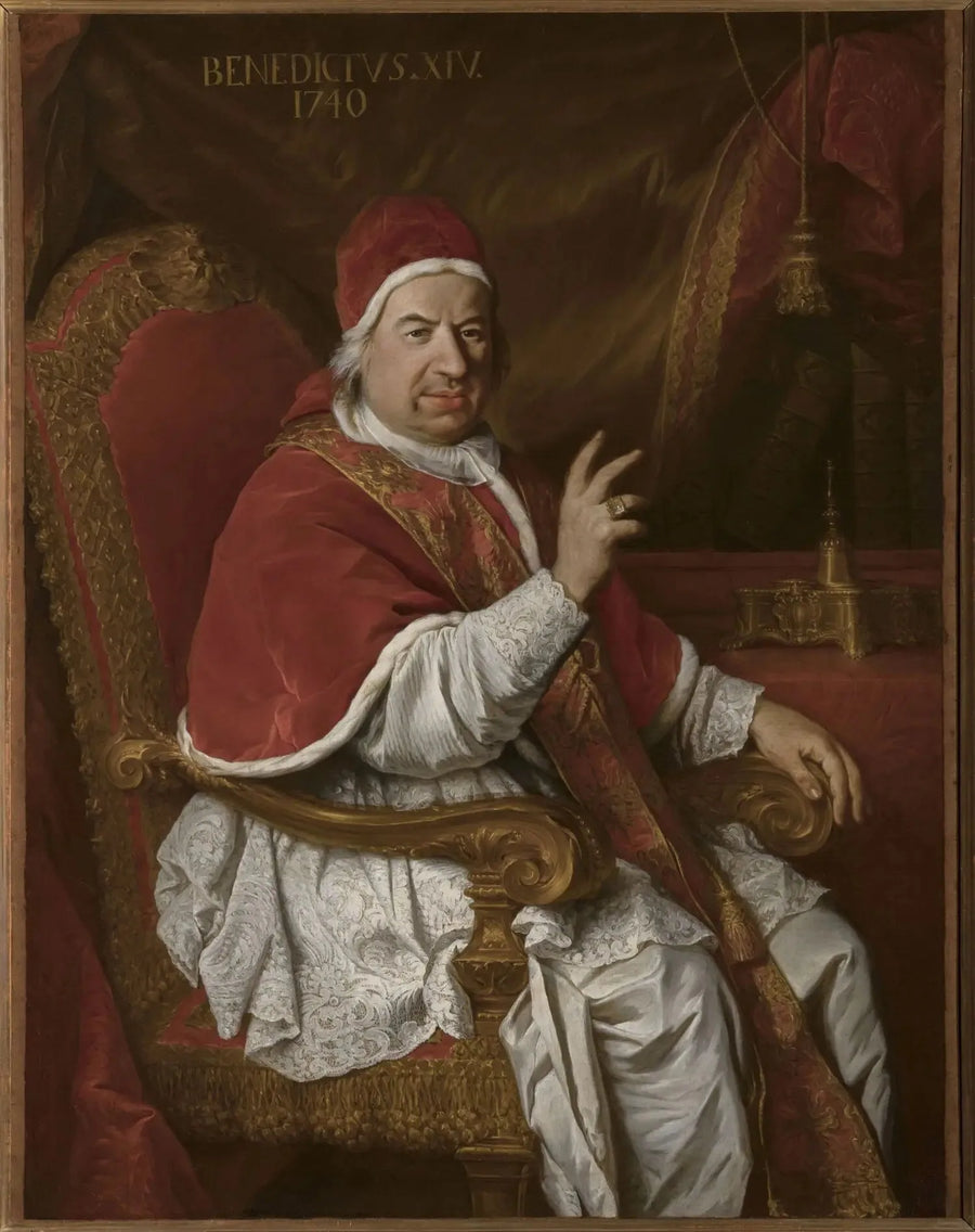 Retrato do Papa Bento XIV - Pierre Subleyras