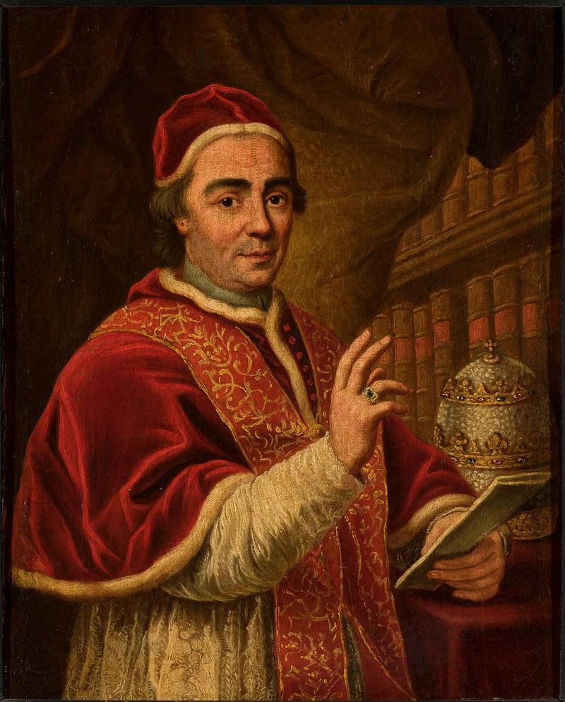 Retrato do Papa Clemente XIII - Anton Raphael Mengs