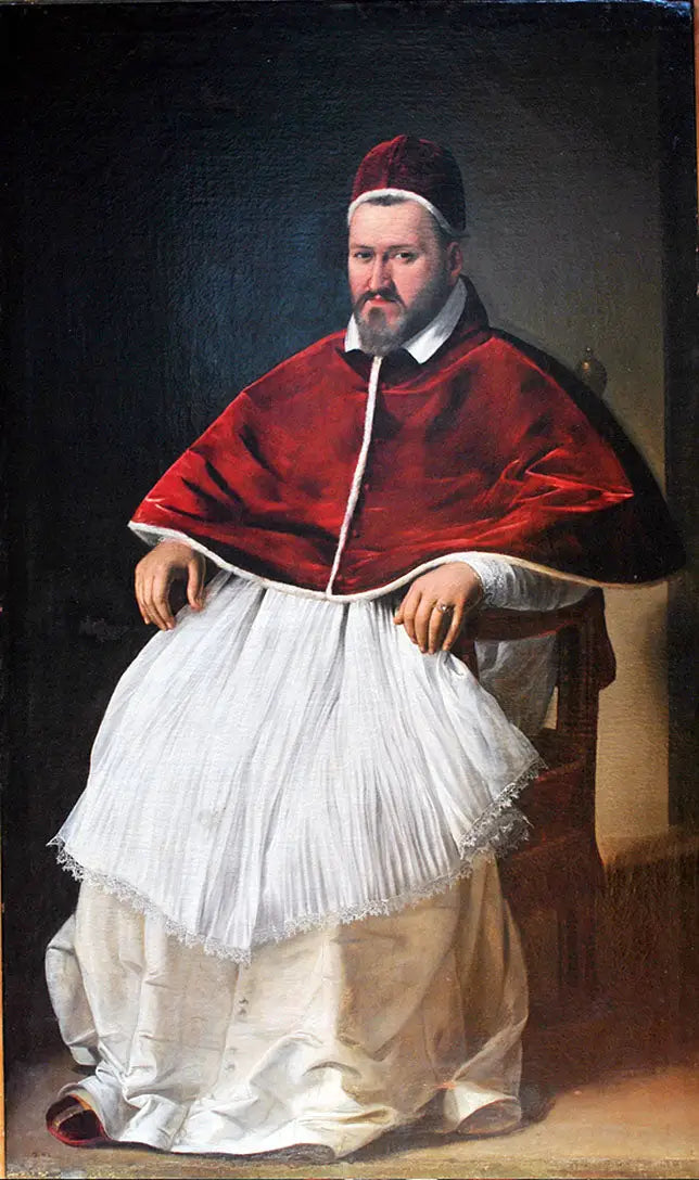 Retrato do Papa Paulo V - Caravaggio