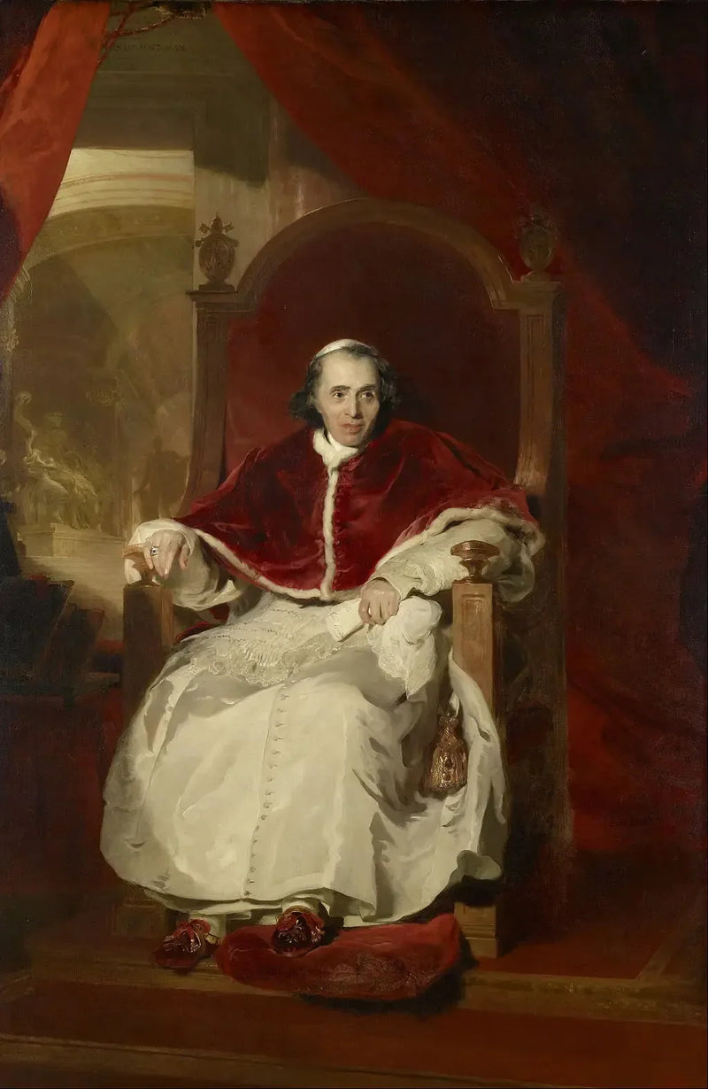 Retrato do Papa Pio VII - Thomas Lawrence