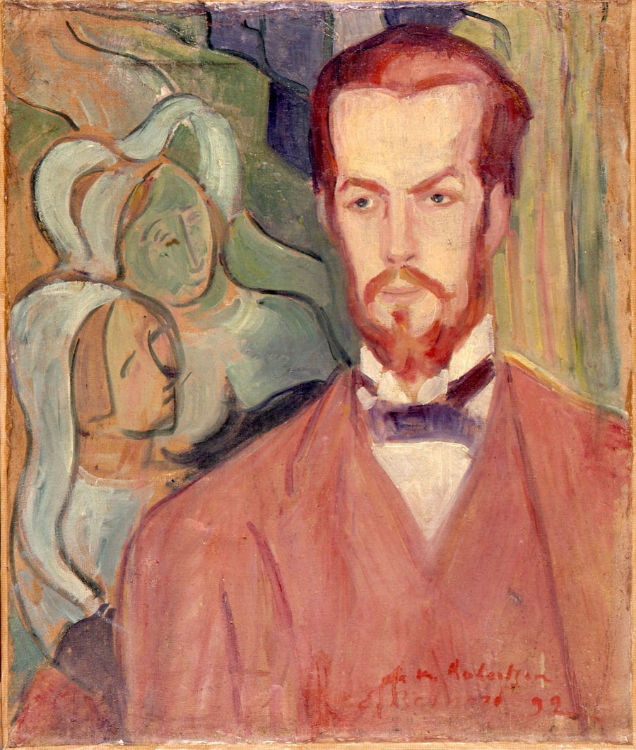 Retrato do pintor Éric Forbes-Robertson - Émile Bernard