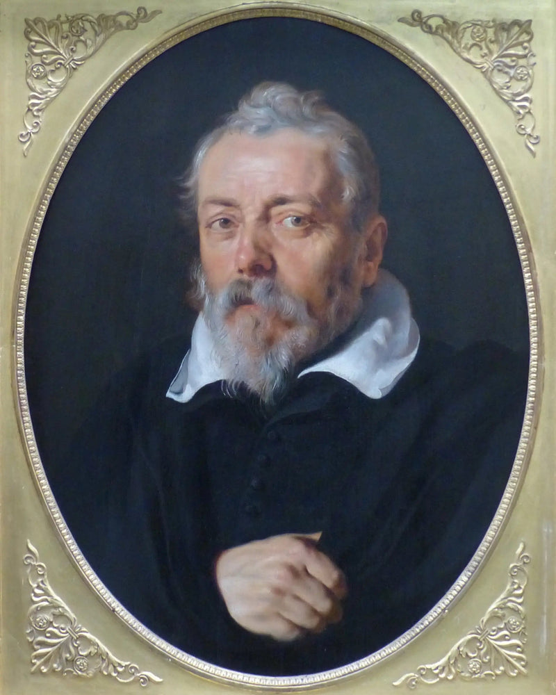 Retrato do pintor Frans Francken, o Velho - Peter Paul Rubens