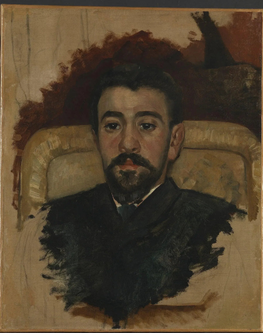 Retrato do pintor italiano Giuseppe De Nittis - Édouard Manet