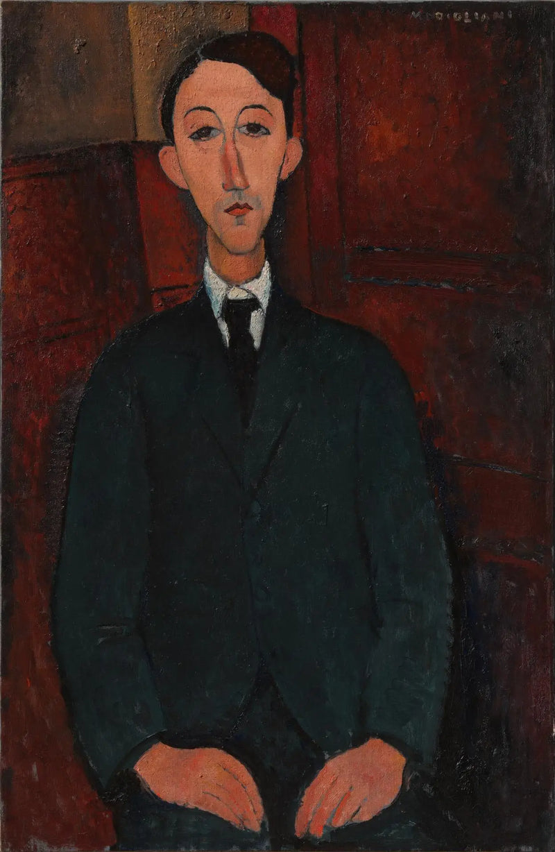 Retrato do pintor Manuel Humbert - Amedeo Modigliani