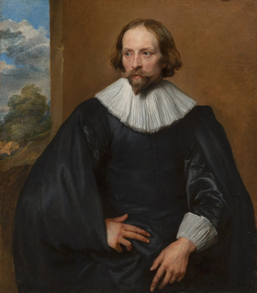Retrato do pintor Quintijn Symons - Antoine van Dyck