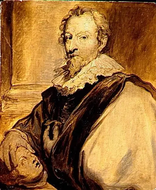 Retrato do pintor van Baelen - Antoine van Dyck