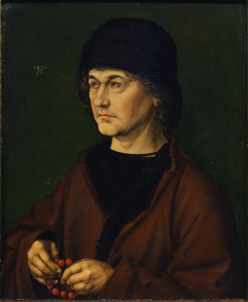 Retrato do pai do artista - Albrecht Dürer