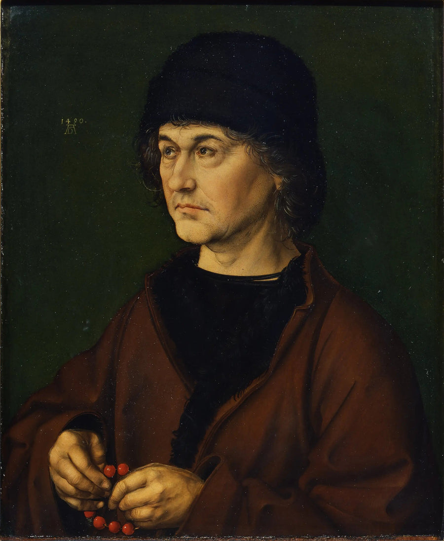 Retrato do pai do artista - Albrecht Dürer