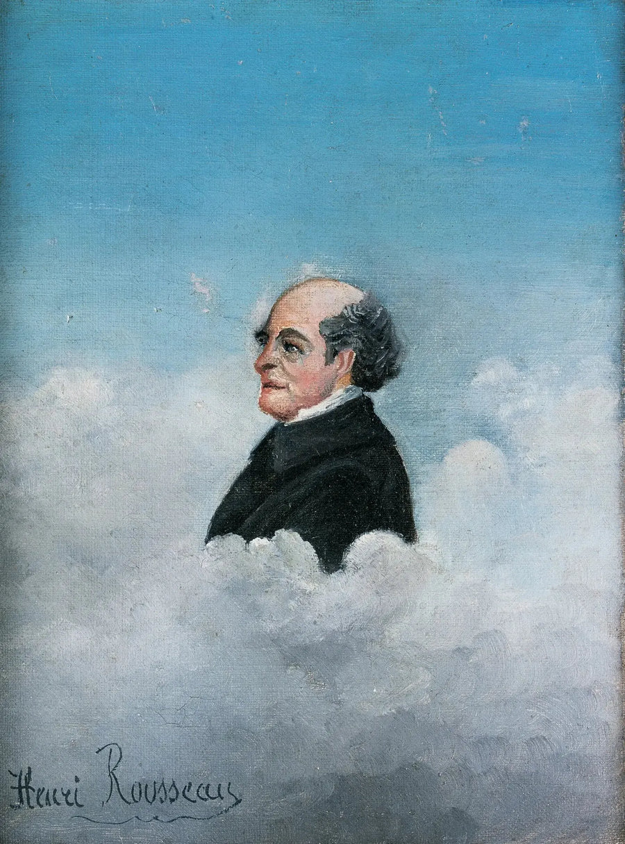 Retrato do pai do artista - Henri Rousseau