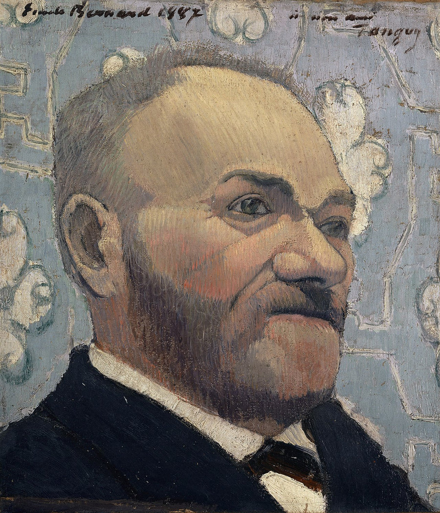 Retrato do pai Tanguy - Émile Bernard