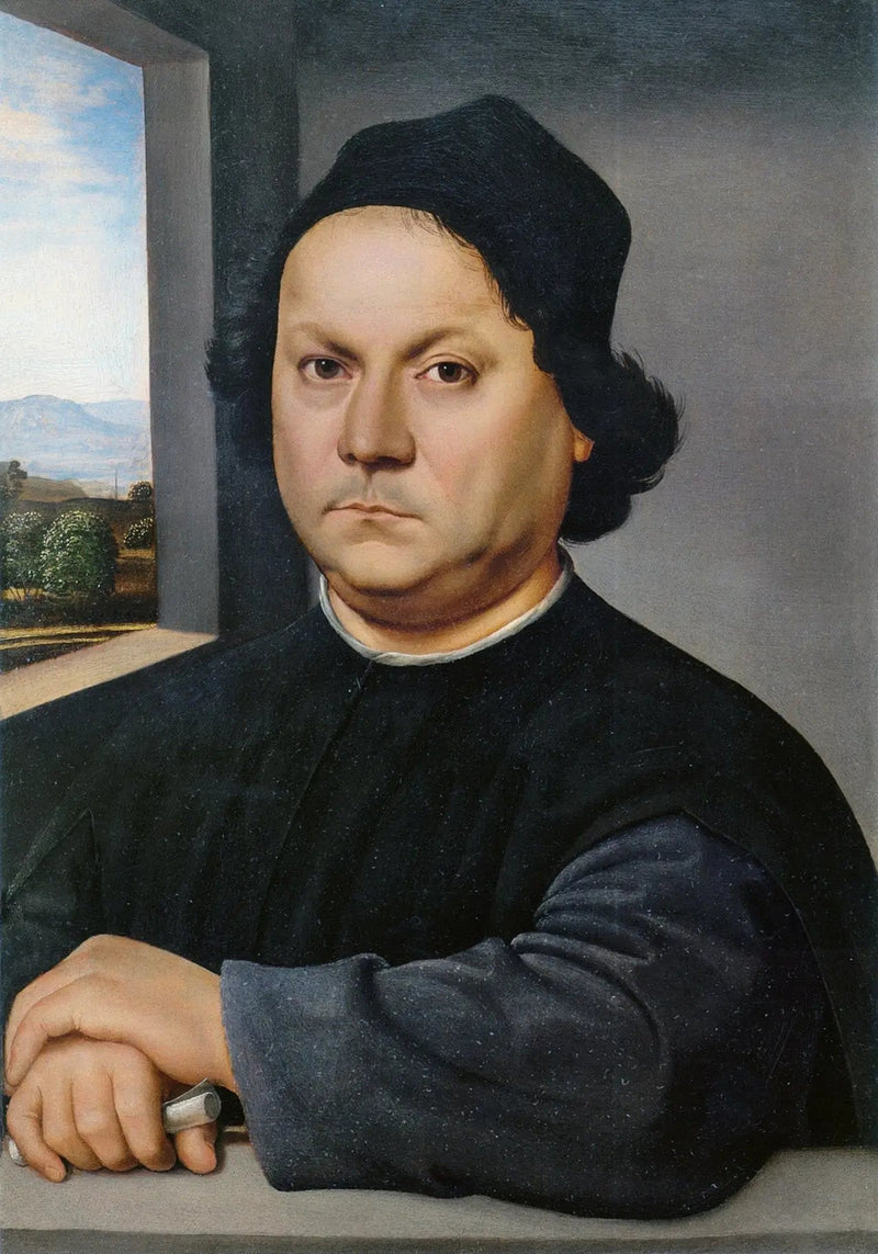 Retrato do Pérugin - Raphaël Sanzio