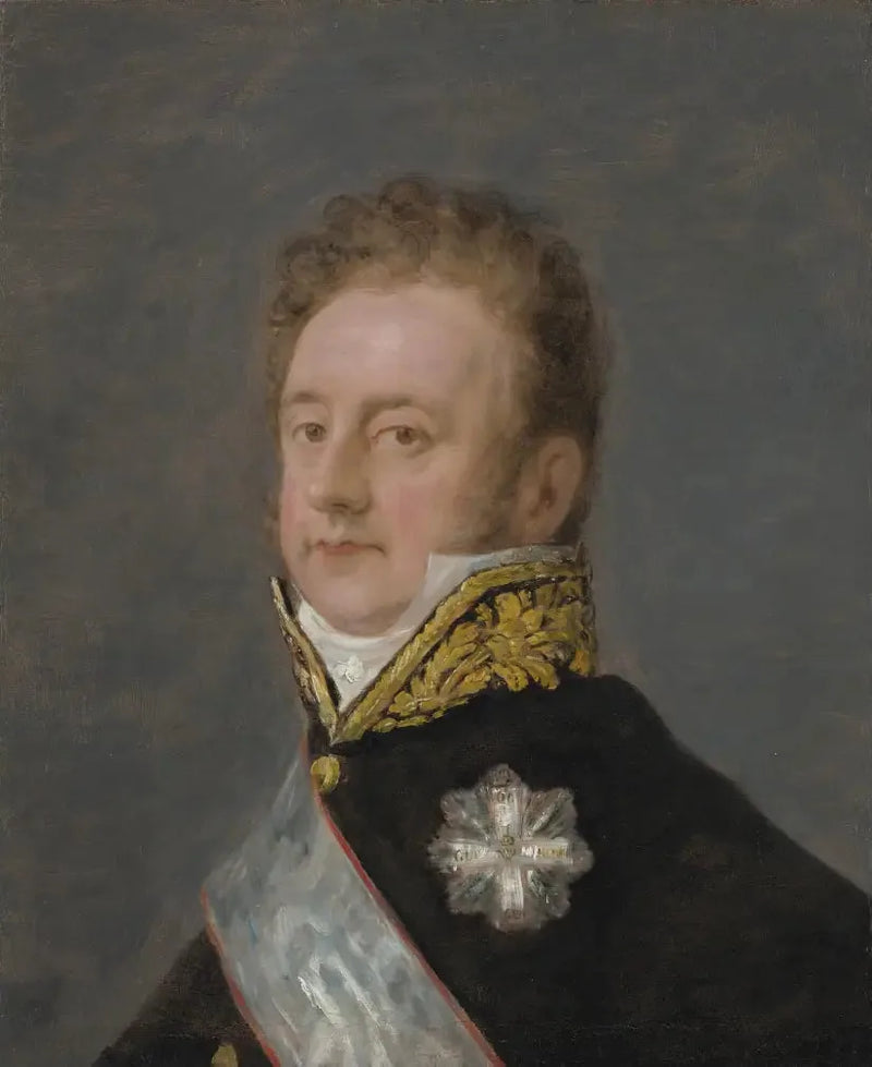 Retrato do príncipe Aloys Wenzel von Kaunitz-Rietberg - Francisco de Goya