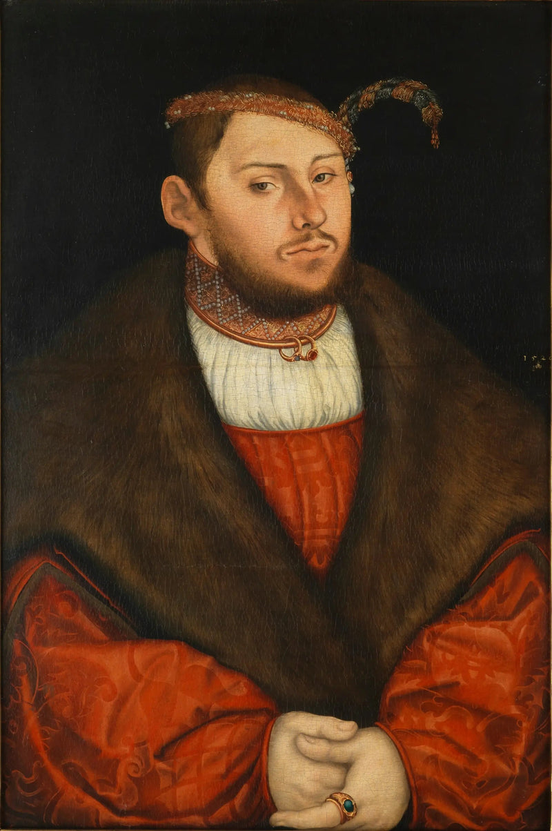 Retrato do príncipe-eleitor Johann Friedrich - Lucas Cranach, o Velho