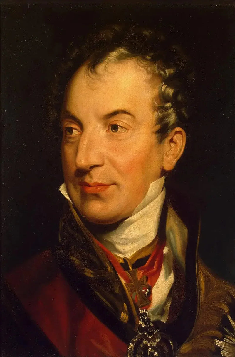 Retrato do príncipe Klemens Wenzel Lothar von Metternich (1773-1859) - Thomas Lawrence