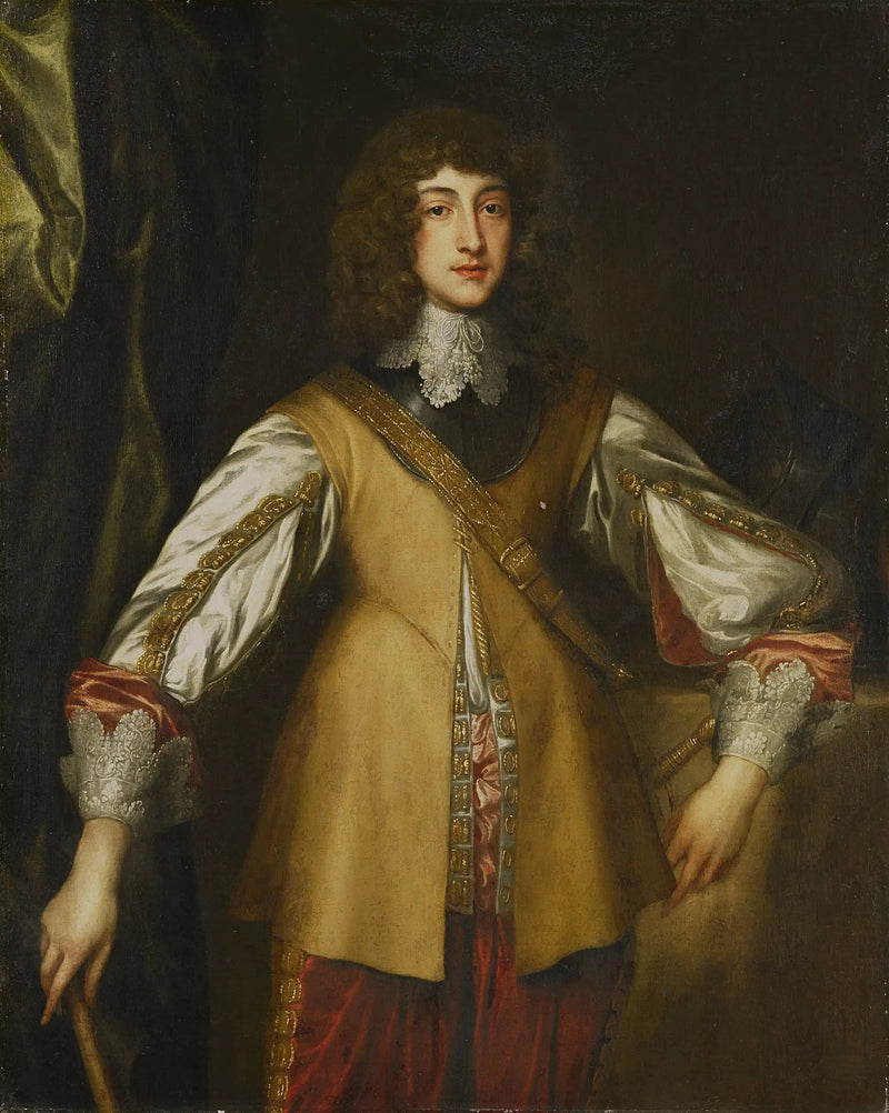 Retrato do príncipe Rupert (1619-1682), conde palatino do Reno - Antoine van Dyck