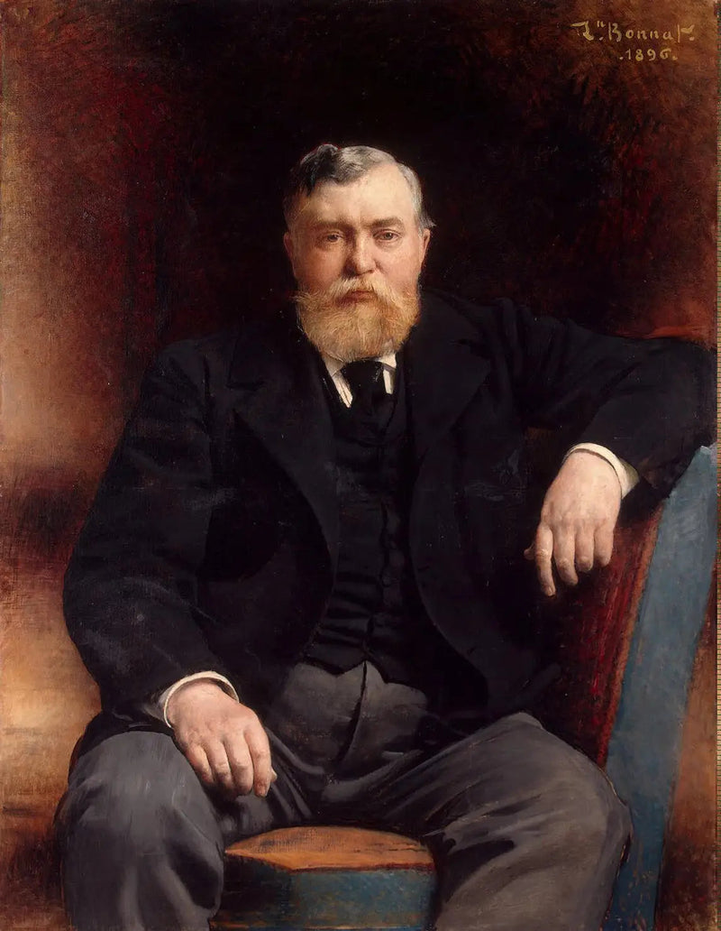 Retrato do príncipe Viatcheslav Tenishev - Léon Bonnat