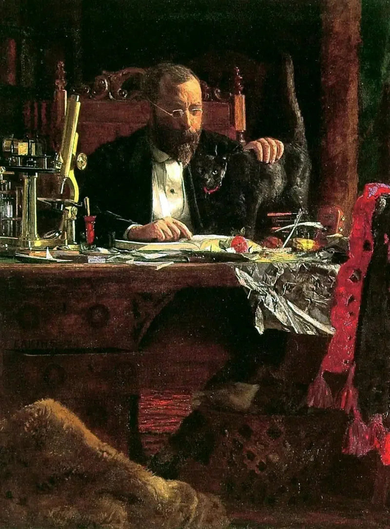 Retrato do professor Benjamin H. Rand - Thomas Eakins