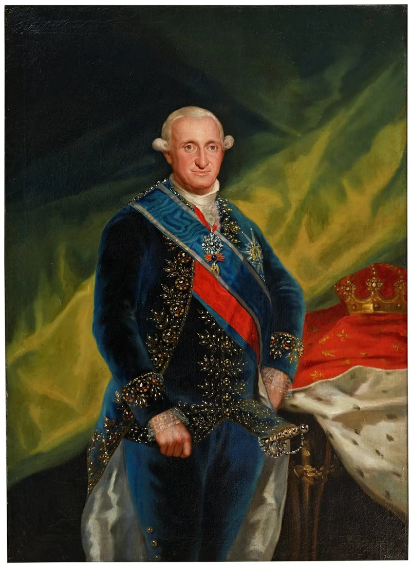 Retrato do rei Carlos IV - Francisco de Goya
