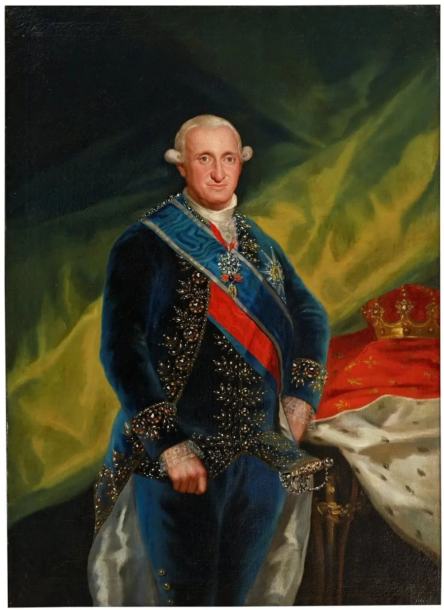 Retrato do rei Carlos IV - Francisco de Goya