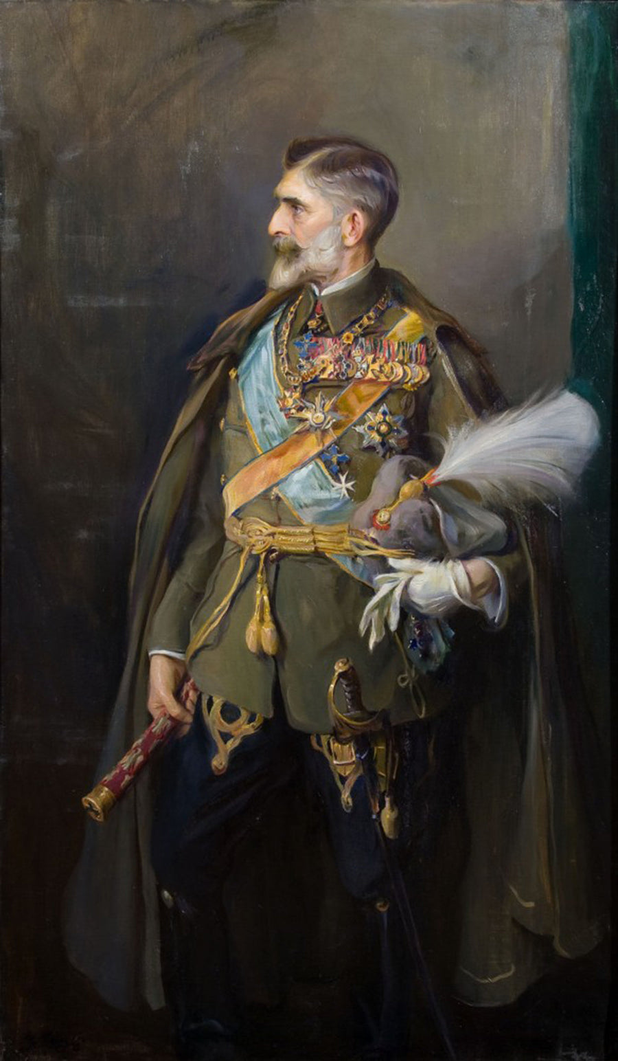 Portrait du roi Ferdinand Ier de Roumanie - Philip de László